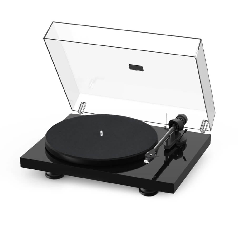 เครื่องเล่นแผ่นเสียง PROJECT : DEBUT CARBON EVO (พร้อมหัวเข็ม ORTOFON รุ่น 2M RED) (HIGH GLOSS BLACK)